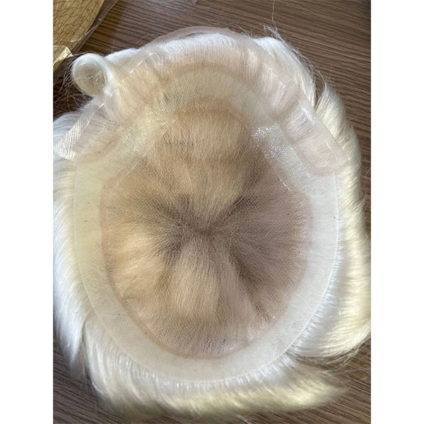 swiss lace with PU around